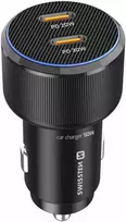 Swissten PD 2x USB-C Car Charger 50W