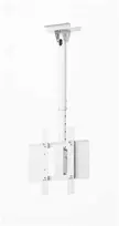 HI-ND lubinis laikiklis su pakreipimu | 680 mm 880 mm | VESA 100x100-400x400 | Maks. 25 kg | Baltas