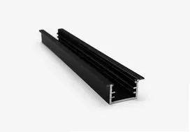 LED profilis VLT-XT-663, 3000mm, spalva: juoda