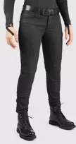 Moteriški džinsai PANDO MOTO LORICA Juodas A Slim Fit Cordura®