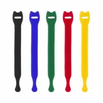 Daugiafunkciniai Velcro tvirtinimo dirželiai Bradas TR, 12 x 150 mm, 10 vnt, multicolour