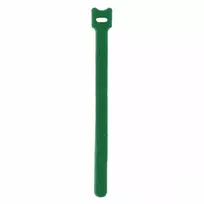 Daugiafunkciniai Velcro tvirtinimo dirželiai Bradas TC, 12 x 200 mm, 10 vnt, žalias