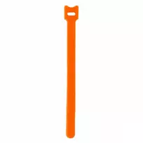 Orange Daugiafunkciniai Velcro tvirtinimo dirželiai Bradas TC, 12 x 200 mm, 10 vnt, oranžinis