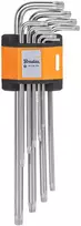 TORX raktų rinkinys 10–50 Bradas, 9 vnt., extra long