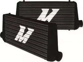 Mishimoto Tarpinis aušintuvas Mishimoto M-Line 600x300x76 Vamzdelis ir pelekas Juoda