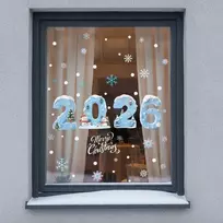 Langų kalėdinis lipdukas , 2026