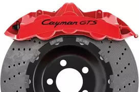 Porsche Cayman GTS stabdžių suportų lipdukai – sport performance, 6 vnt.