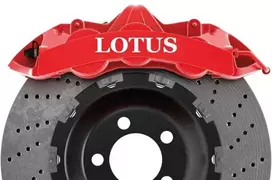 Lotus stabdžių suportų lipdukai – sport performance, 6 vnt.