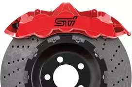 Subaru STI stabdžių suportų lipdukai – suderinami, sport performance, 6 vnt.