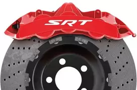 Dodge Viper stabdžių suportų lipdukai – SRT modeliams, 6 vnt.