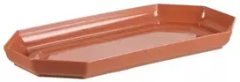 Plastikinė kaktusinės lėkštė Uniplastex, 23 x 11 cm