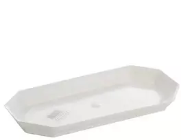 Plastikinė kaktusinės lėkštė Uniplastex Upp, 24.2 x 11.3 cm