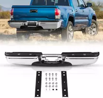 Chromuotas galinis pakopos buferis, skirtas Ford F250/F350 Super Duty, didelio našumo plieno buferis, galinis buferis su žibintais