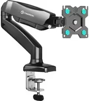 ONKRON G80-B Pasukamas ir pakreipiamas stalo laikiklis 13–32 colių monitoriams, maks. 8kg, su sukimosi funkcija, juodas
