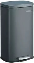 Songmics Virtuvės šiukšliadėžė, 34.8x29.7x63.3 cm, pilka