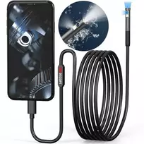 MBG Dviguba endoskopinė apžiūros kamera su dviem kameromis, 2 m, 7 LED, 2 x FHD, WIFI, skirta „iPhone“