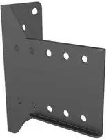 Laikiklis Multibrackets M Pro serija - Viena sieninė demonstracinė lėkštė, Juoda, Plienas, 50 kg, Sieninis, 1kg, 177 mm