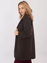 Moda Paltas moterims -IT-PL-20238.23-ciemny ruda