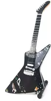 Hobilt Kolekcinė mini gitara „Scorpions“ – Matthias Jabs, mahagonas, 1:4