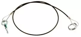 Avant Denmark As Apsauginis trosas priekabos stabdžiui, 110 cm, 100 N / 98 kg, plastikas