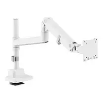 „Digitus“ stalo laikiklis | DA-90476 vieno monitoriaus laikiklis | Aukštis, pakreipimas, sukimasis, sukimasis, gylis | 57 coliai | Maksimalus svoris (talpa) 27 kg | Baltas