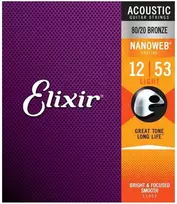 Elixir Eliksyras 11052 Nanoweb 80/20 Bronze 12-53