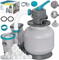 Smėlio pompa baseinams + filtro kamuoliukai 8327 l/h Bestway 58499