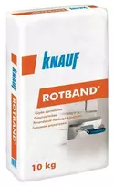Ģipša apmetuma maisījums Knauf Rotband, remonta, ziloņkaula/balta, 10 kg