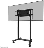 Laikiklis „NEOMOUNTS MOVE LIFT XL“ MOTORIZUOTAS MOBILUSIS STOVAS SU SANDĖLIAVIMO DĖŽE, 10 CM, RATUKAI, GRINDYS – VESA MAX 1200X600