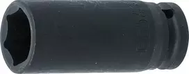 Bgs Technic Galvutė smūginė šešiakampė ilga | 12,5 mm (1/2") | 22 mm (7222)
