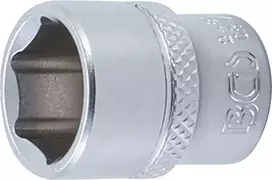 Bgs Technic Galvutė šešiakampė | 6,3 mm (1/4") | 14 mm (2486)