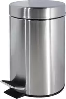 Besk Šiukšliadėžė Pedalinis 3L Chromuota