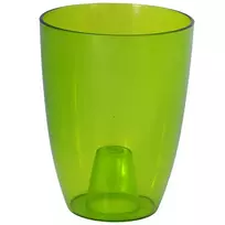 FORM PLASTIC Gėlių vazono forma plastikinė ORCHID 0307T-T02, plastikinė, žalia