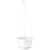 FORM PLASTIC Gėlių vazonas pakabinamas 22cm Europa baltas