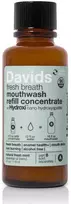 Davids Hydroxi™ burnos skalavimo skysčio koncentratas mėtų skonio, 118 ml.