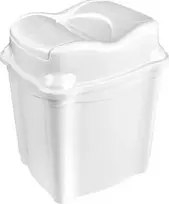 Stefanplast Praktinis atliekų konteineris 28 l - Baltas plastikas