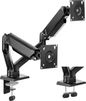 SENSE7 Stalo laikiklis 2 monitoriams, 17"-32" (dvigubas pakabinimas)