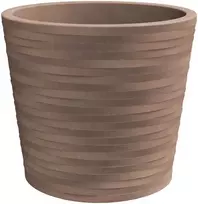 Nicoli ø30x26cm vazonas Hermes 30 tabako spalvos