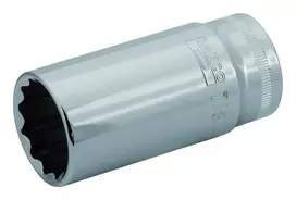 Galvutė dvylikakampė, prailginta A7402DZ 3/4", kvadratas 3/8" Bahco
