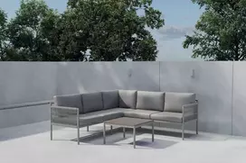 Venture Design Kampinė sofa, Kos, smėlio spalvos