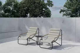 Venture Design Poilsio komplektas Ithaka juodas smėlinis