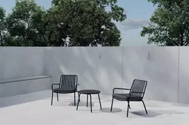Venture Design Poilsio komplektas Mykonos juodas