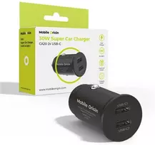 Automobilinis įkroviklis Mobile Origin 30W Super Car Charger CA20 - 2x USB-C