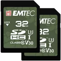 Atminties kortelė Emtec SDHC 32GB UHS-I U3 V30 Outdoor 2 pcs