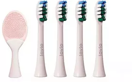 Lovio „SonicProtect PRO Sonic“ dantų šepetėlio galvutės, minkštos, rožinės, LVTB124PK-HS, 5 vnt.