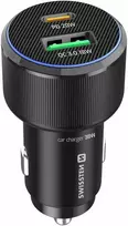 Swissten Car Charger USB-C PD / USB 38W