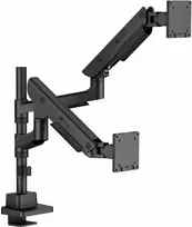 Icy Box Laikiklis biurkowy na 2 monitory 24" - 57" (IB-MS702-T)