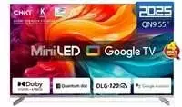 Laikiklis CHiQ M55QA9 TV 55", UHD MiniLED Google TV DLG 120 Hz