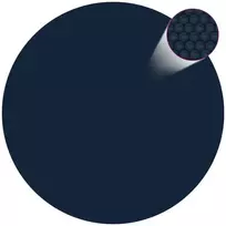 Saulę sugerianti baseino plėvelė, juoda/mėlyna, 210cm, PE