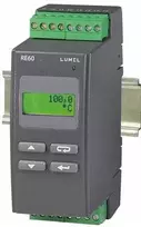 Lumel Ant bėgelio montuojamas temperatūros reguliatorius 01: PT100 įėjimas -50-100C 1: RE60 pagrindinis relės išėjimas